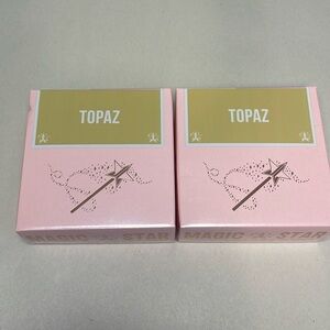 Bundle of 2 Jeffree Star Magic Star Luminous Setting Powder in Topaz NEW